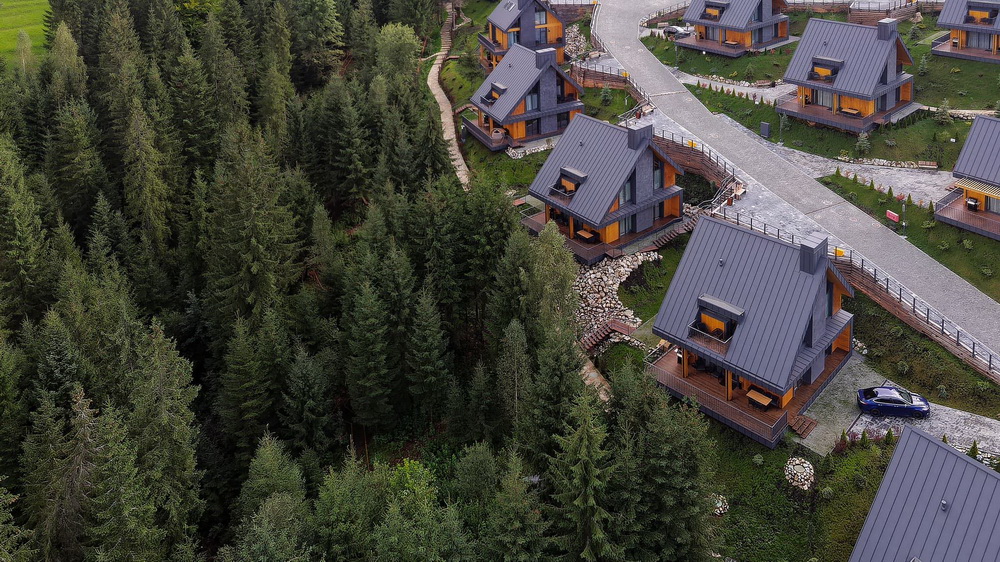Котеджне містечко “Skogur”. Перша та друга черга